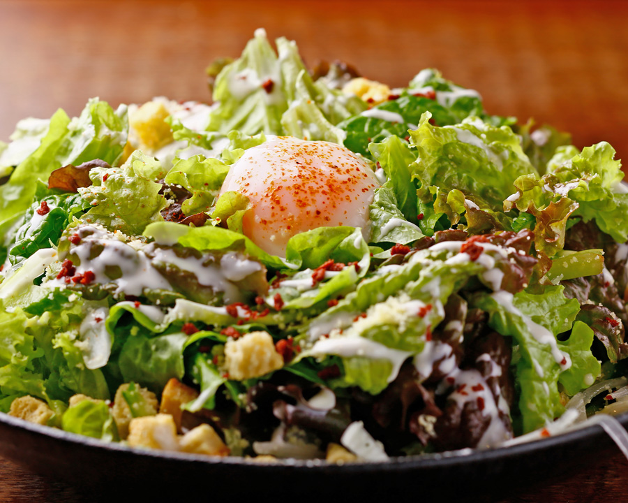 温玉シーザーサラダ