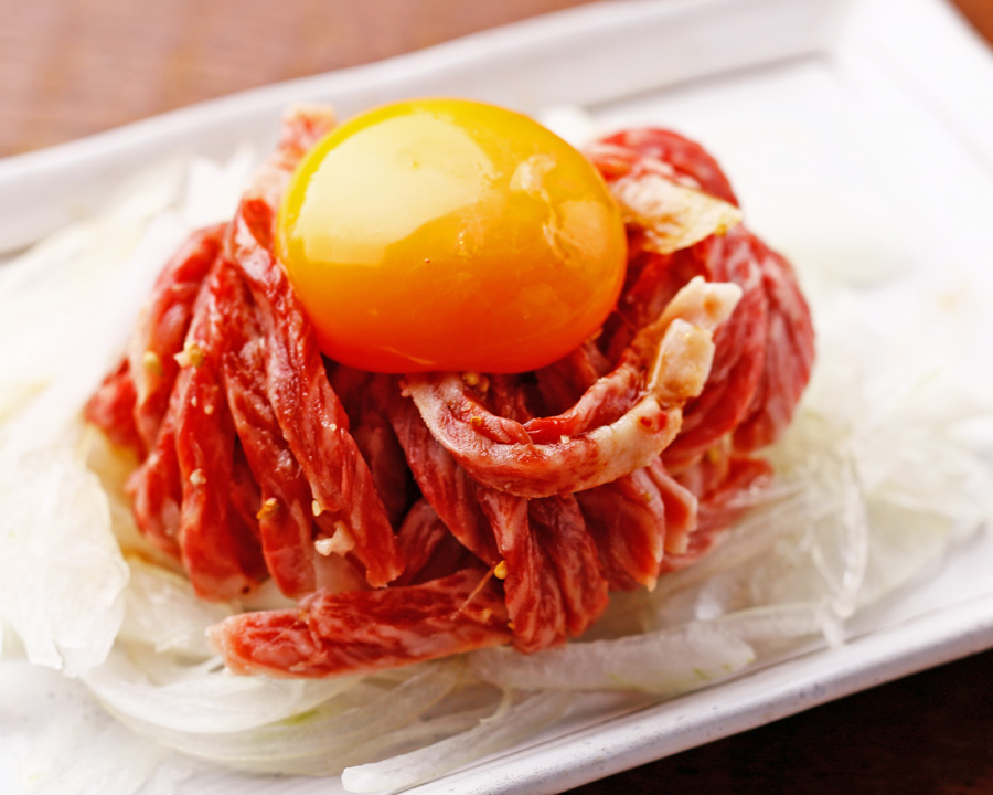 黒毛和牛　究極のユッケ